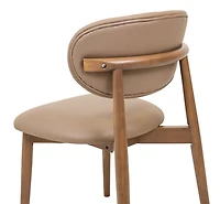 Harper Genuine Leather Dining Chair
