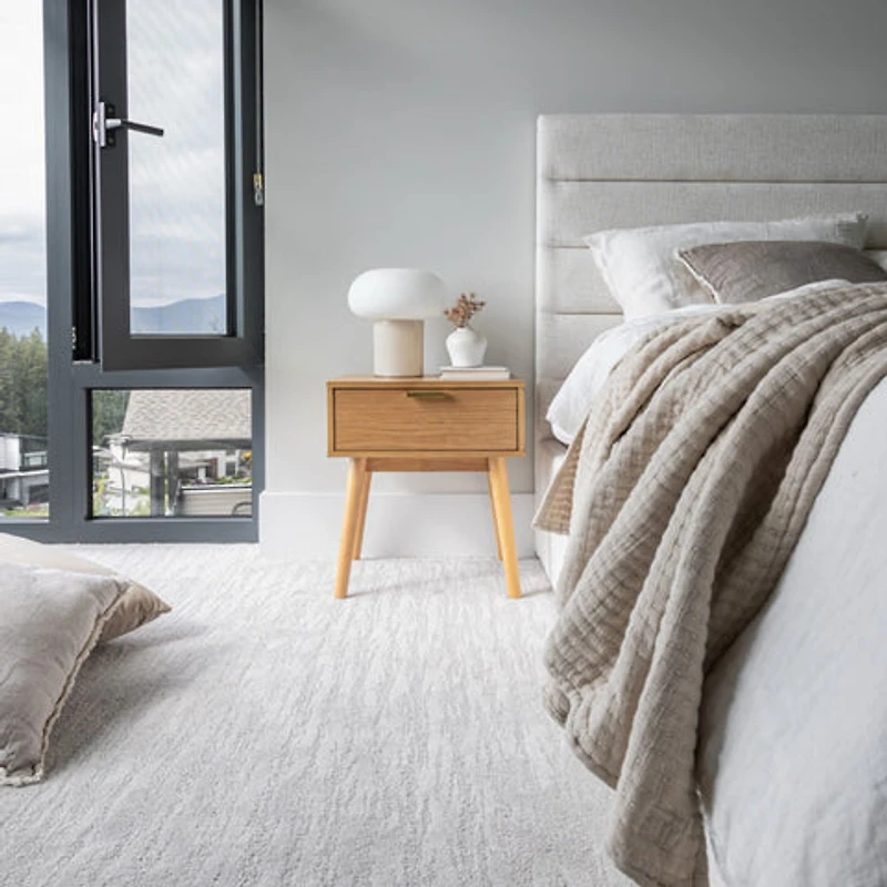 Justin Double Storage Bed Tall - Cream