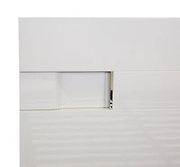Yulie White King Bed - Greater Vancouver Furniture