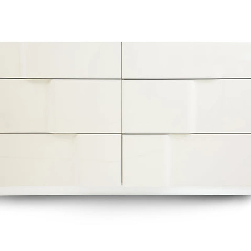 Janice Two Tone 6 Drawer Dresser