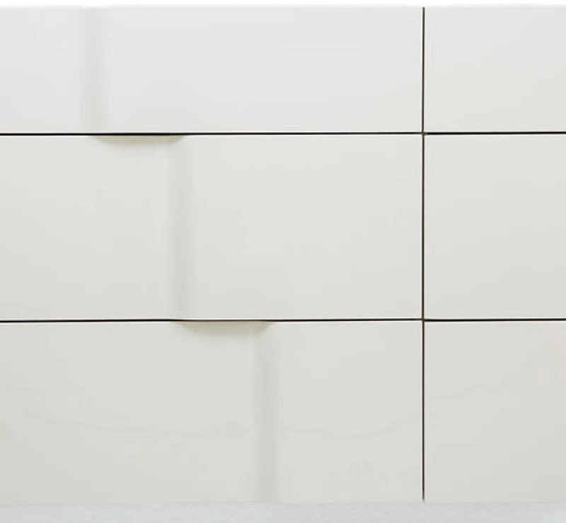 Janice Two Tone 6 Drawer Dresser