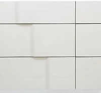Janice Two Tone 6 Drawer Dresser
