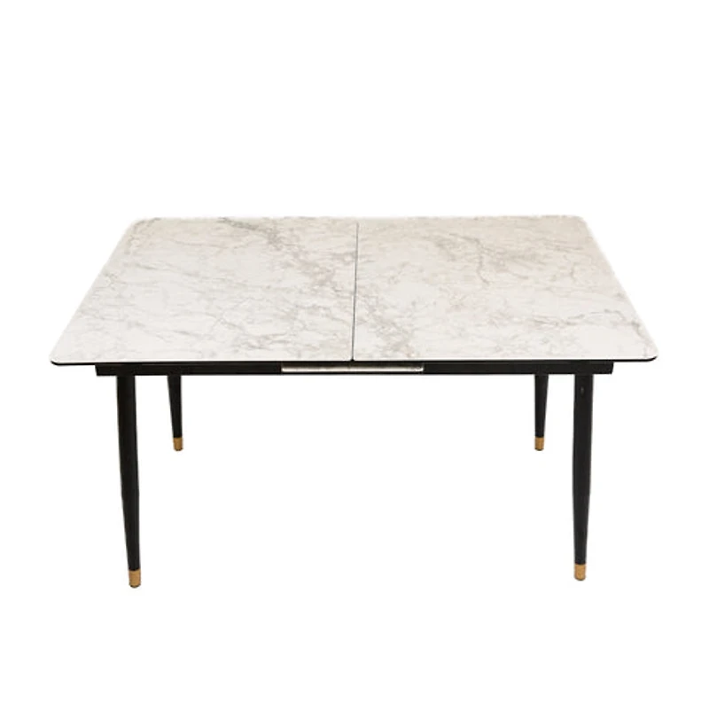 Justin Ceramic Top Extendable Dining Table