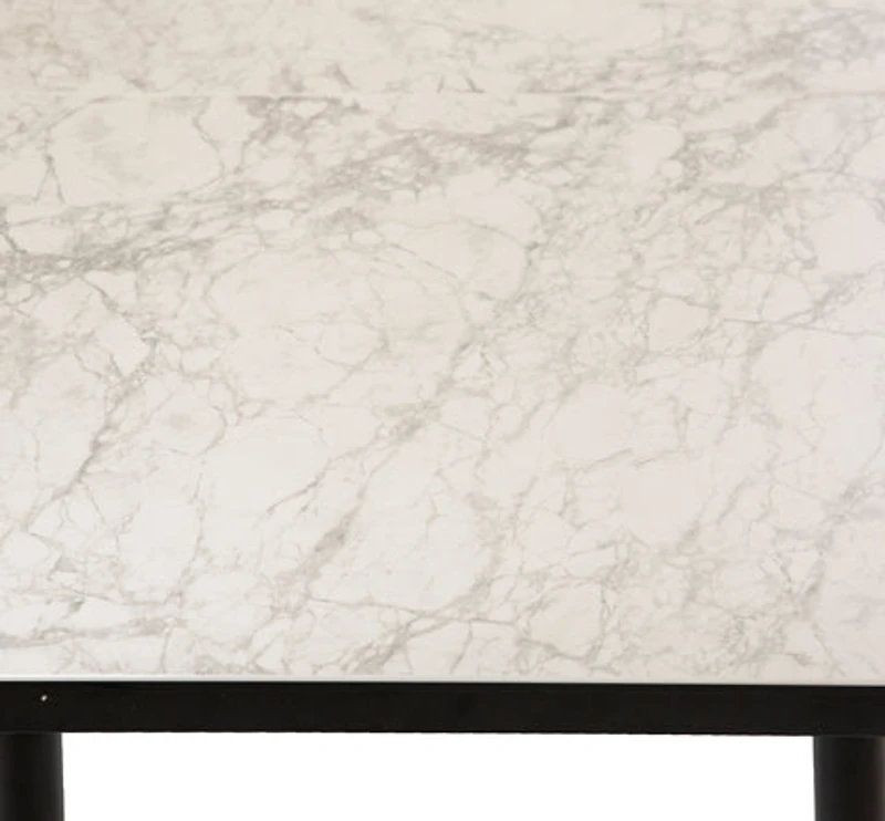 Justin Ceramic Top Extendable Dining Table