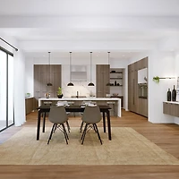 Kenzo Dining Table 71” - Brown