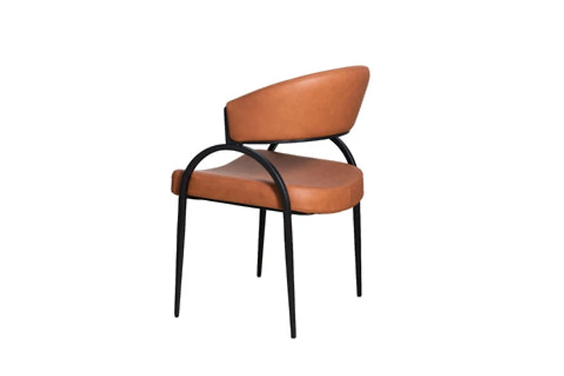 Kara Dining Chair - Cognac