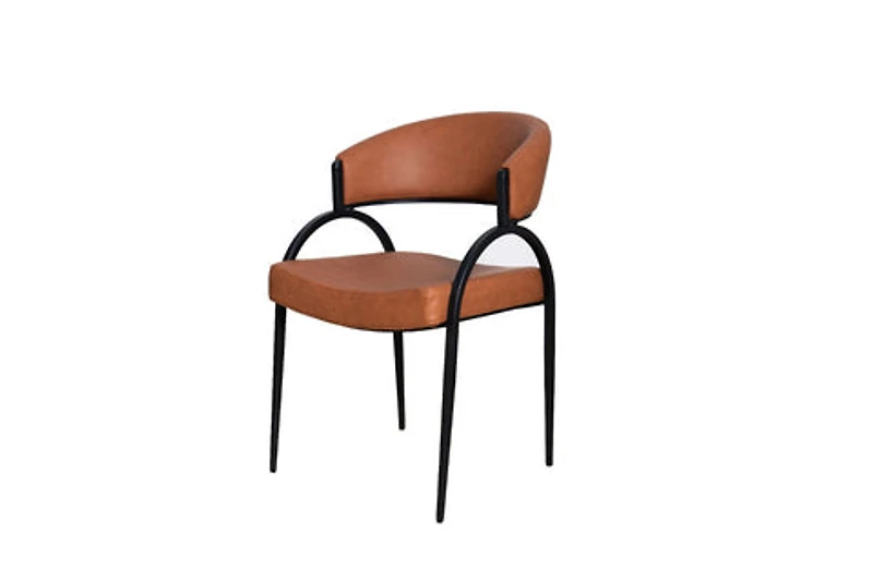 Kara Dining Chair - Cognac
