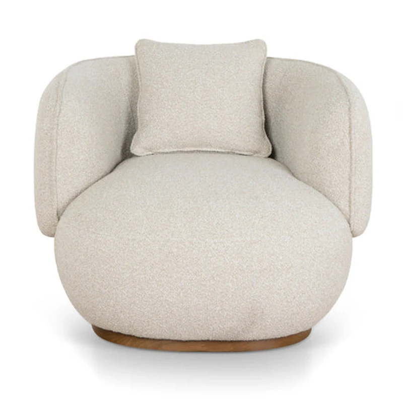 Vaila Premium Boucle Accent Chair