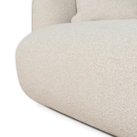 Vaila Premium Boucle Sofa w/2 Pillows