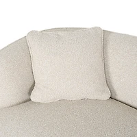 Vaila Premium Boucle Sofa w/2 Pillows