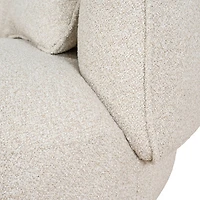 Vaila Premium Boucle Sofa w/2 Pillows