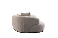 Leona 3-Piece Modular Curved Sofa