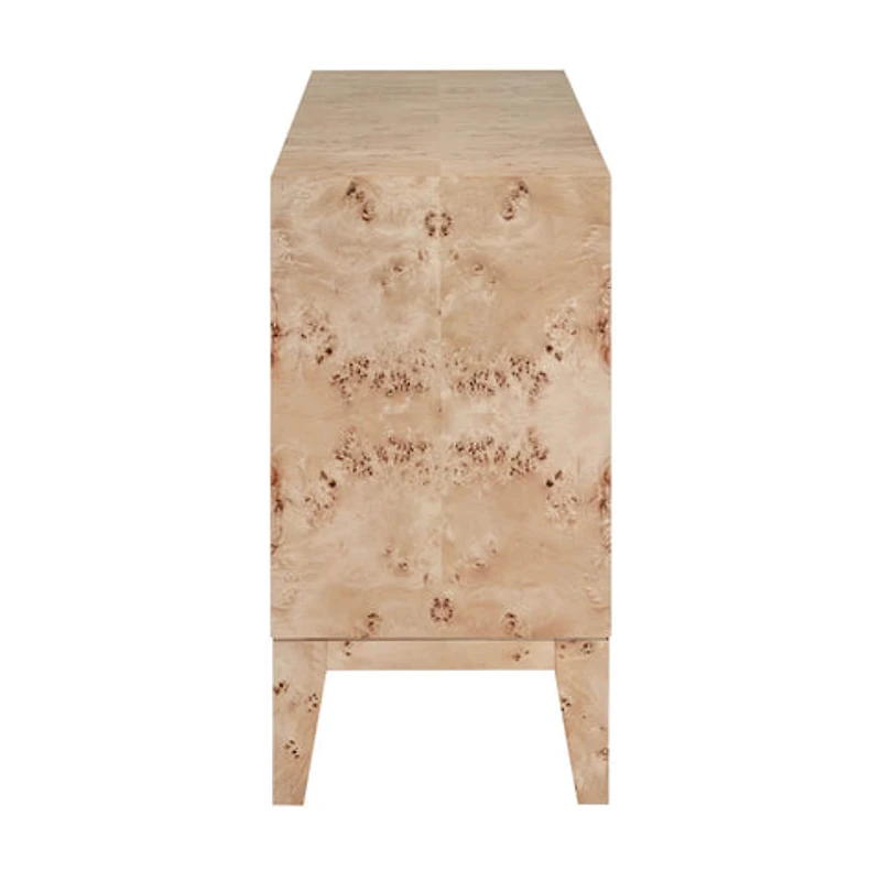 Elwood 3 Door Sideboard - Light Burl