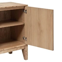Elwood 3 Door Sideboard - Light Burl