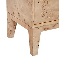 Elwood 3 Door Sideboard - Light Burl
