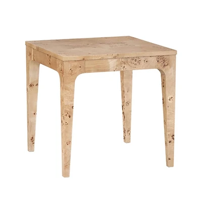 Elwood Side Table - Light Burl