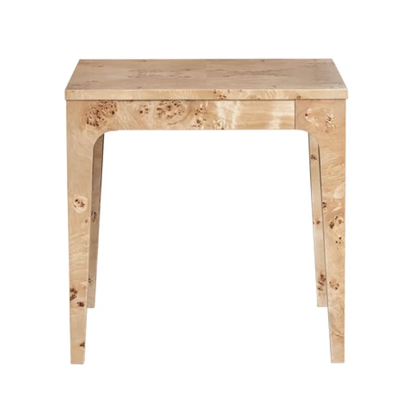 Elwood Side Table - Light Burl