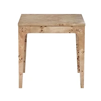 Elwood Side Table - Light Burl