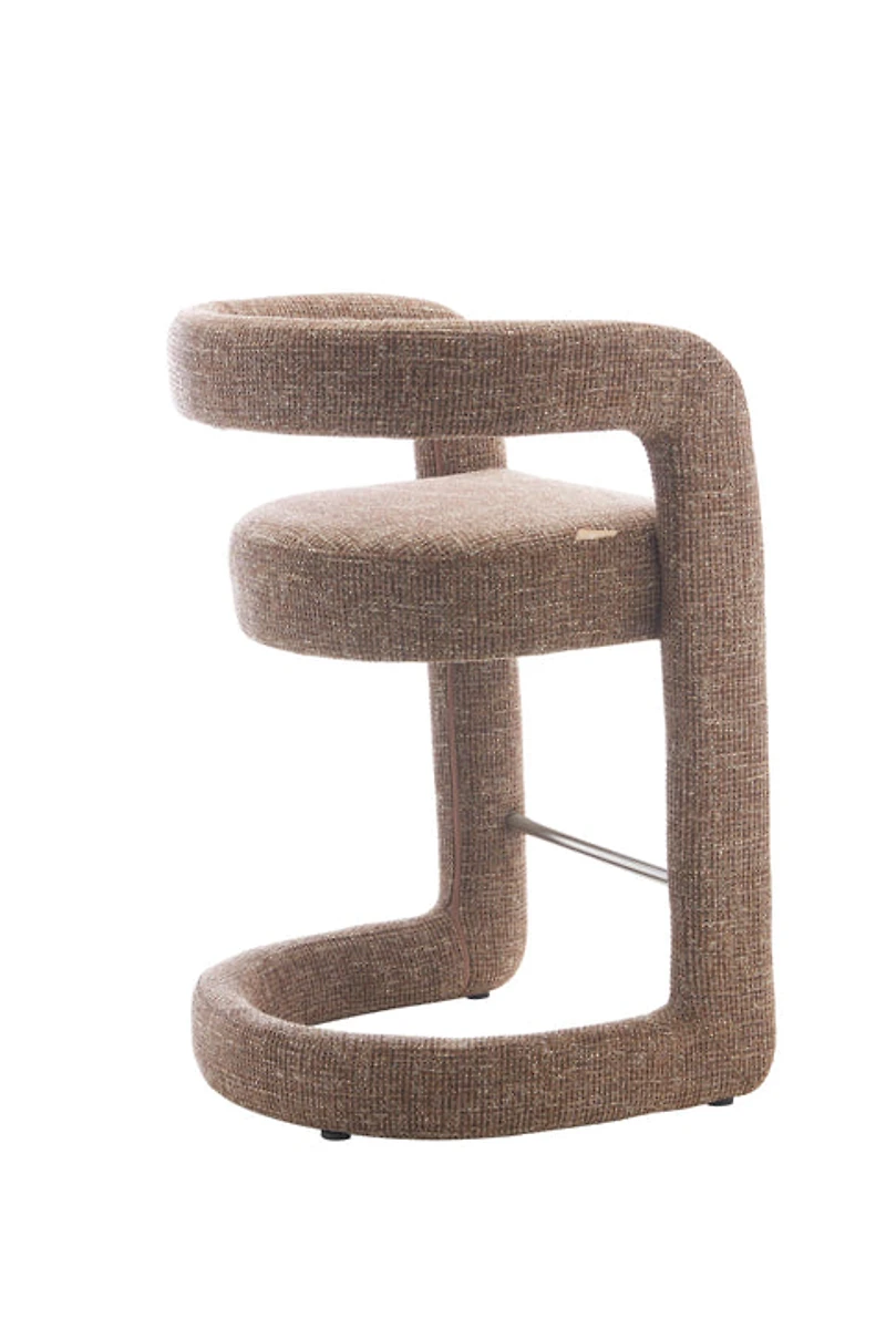 Inara Modern Upholstered Counter Stool