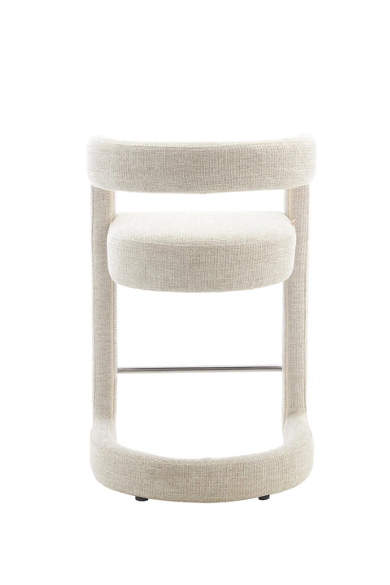 Inara Modern Upholstered Counter Stool