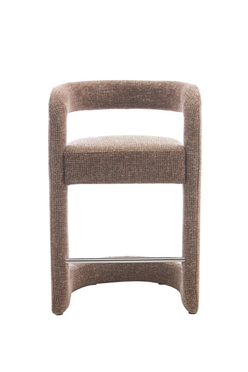Inara Modern Upholstered Counter Stool