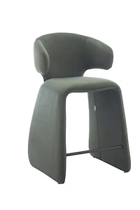 Tessa Modern Counter Chair – Fully Upholstered Comfort