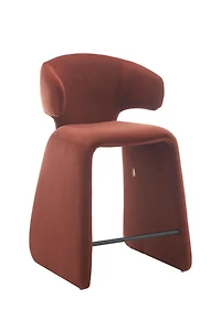 Tessa Modern Counter Chair – Fully Upholstered Comfort