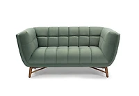 Kitsilano Loveseat - Premium Velvet Green