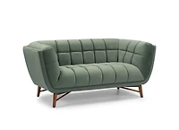 Kitsilano Loveseat - Premium Velvet Green