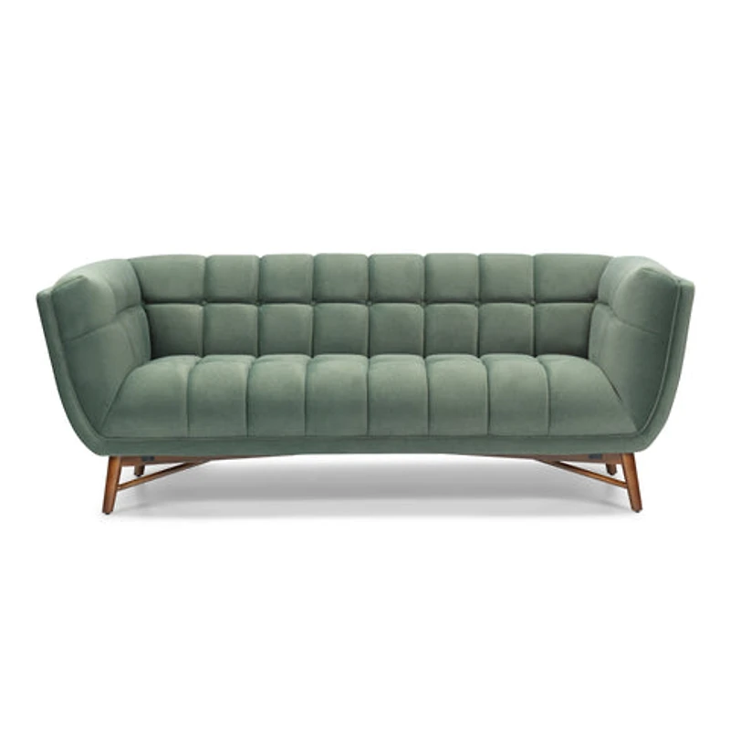 Kitsilano Sofa - Premium Velvet Green