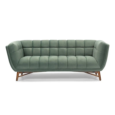 Kitsilano Sofa - Premium Velvet Green