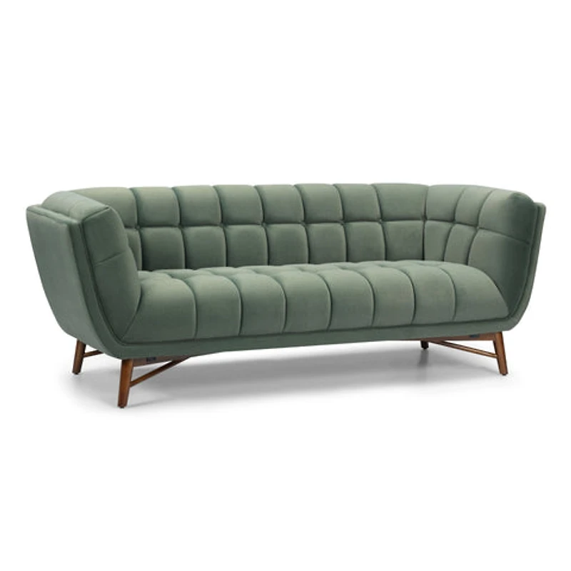 Kitsilano Sofa - Premium Velvet Green