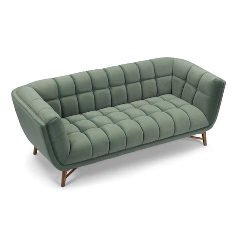 Kitsilano Sofa - Premium Velvet Green