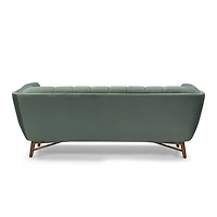 Kitsilano Sofa - Premium Velvet Green