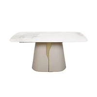 Maiia Ceramic Top Dining Table