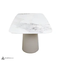 Maiia Ceramic Top Dining Table