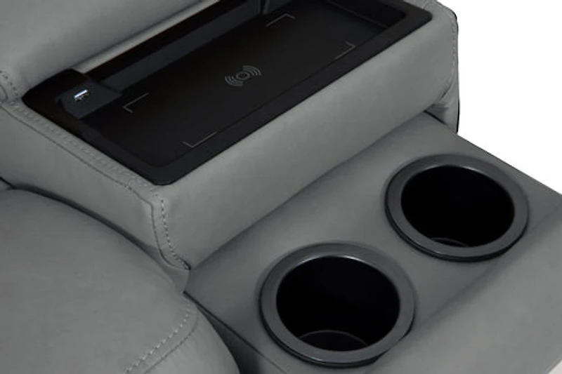 Matheo Genuine Leather Modular Recliner Sectional