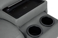 Matheo Genuine Leather Modular Recliner Sectional