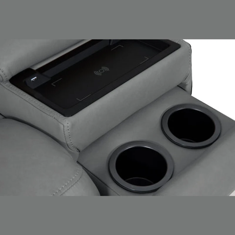 Matheo Genuine Leather Modular Recliner Sectional