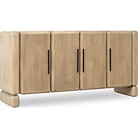 Nia 4-Door Acacia Wood Sideboard — Lioness Finish
