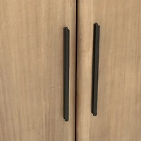 Nia 4-Door Acacia Wood Sideboard — Lioness Finish