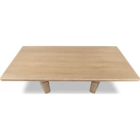 Nia Rectangular Acacia Wood Dining Table – Lioness Finish