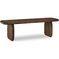 Xolani Acacia Wood Bench - Impala