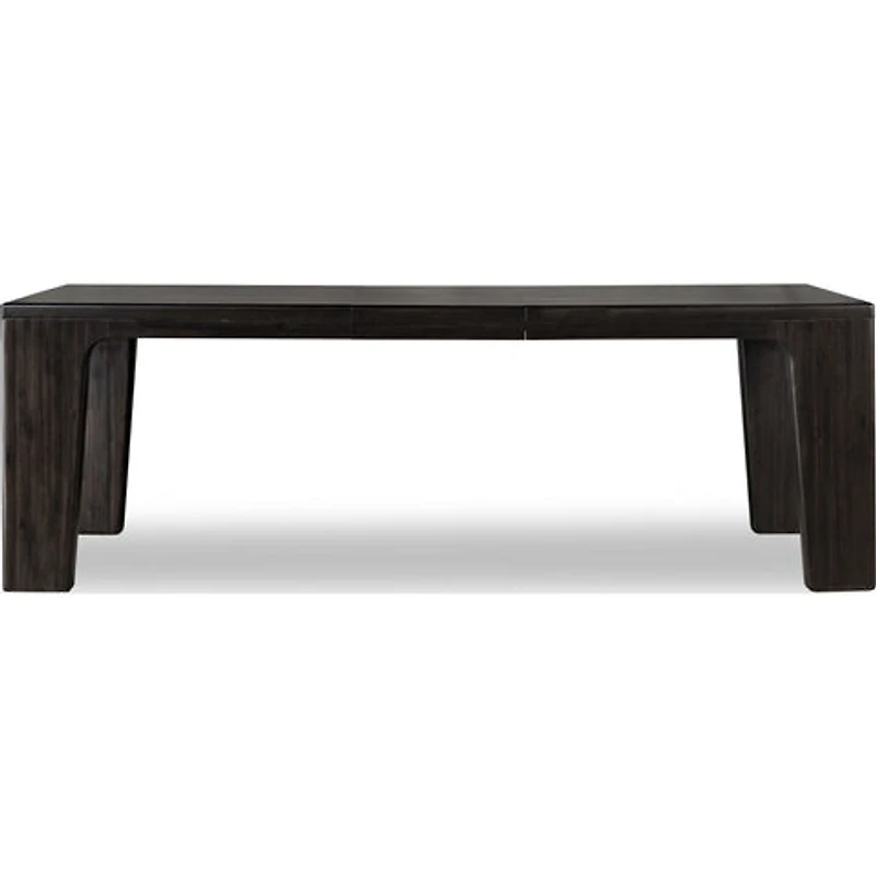 Zamba Extendable Acacia Wood Dining Table – Jaguar Finish