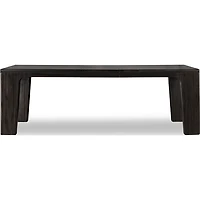 Zamba Extendable Acacia Wood Dining Table – Jaguar Finish