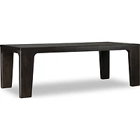 Zamba Extendable Acacia Wood Dining Table – Jaguar Finish