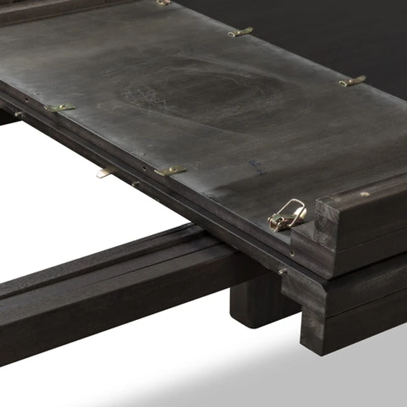 Zamba Extendable Acacia Wood Dining Table – Jaguar Finish