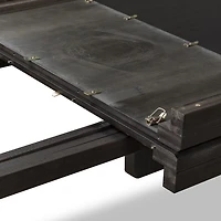 Zamba Extendable Acacia Wood Dining Table – Jaguar Finish