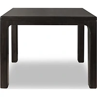 Zamba Rectangular Acacia Wood Dining Table – Jaguar Finish