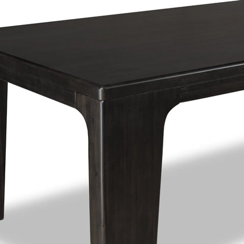 Zamba Rectangular Acacia Wood Dining Table – Jaguar Finish